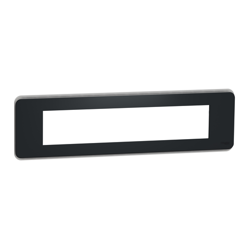 [SCHNU411054] Unica Pro - plaque de finition - Anthracite - 10 modules