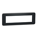 [SCHNU411854] Unica Pro - plaque de finition - Anthracite - 8 modules