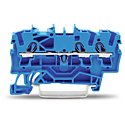 [WAG2002-1304] TOPJOB®S : Borne de passage 3C / 2,5 (4) mm² / Bleu