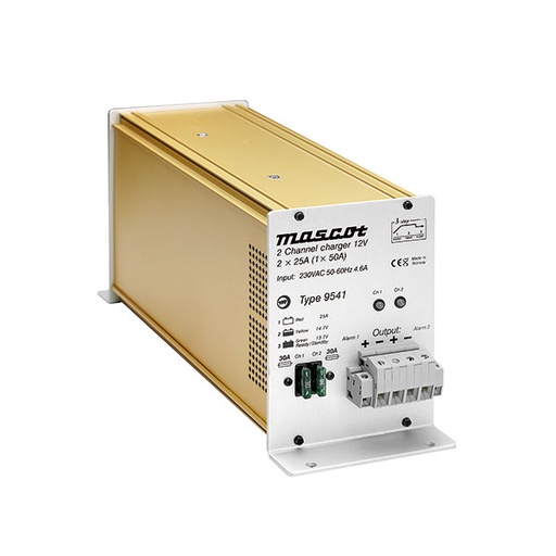 [ENICEP5169] Unité(s) Chargeur plomb 12V/40A 230V Mascot 9541 (Intelligent) 2 sorties