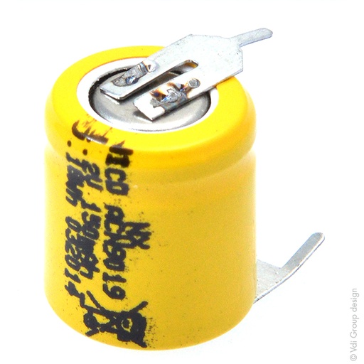 [ENIACN0034] Accumulateur(s) Accus Nicd industriels 1/3AA NX 1.2V 150mAh CI2-