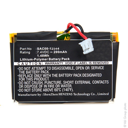 [ENIMGL9029] Batterie(s) Batterie collier pour chien 1S1P 7.4V 200mAh