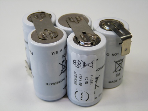 [ENIMXN0037] Batterie(s) Batterie Nicd ABACX 6V 1.6Ah