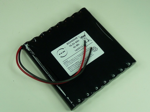 [ENIMGH00549] Pack(s) Batterie Nimh 16x 4/3A 16S1P ST5 19.2V 4000mAh F200