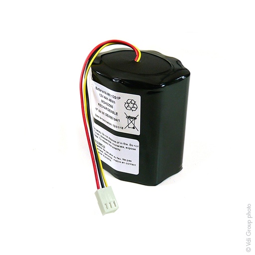 [ENIMGH00566] Pack(s) Batterie médicale rechargeable 10x 4/3A 10S1P STX 12V 3.8Ah Molex