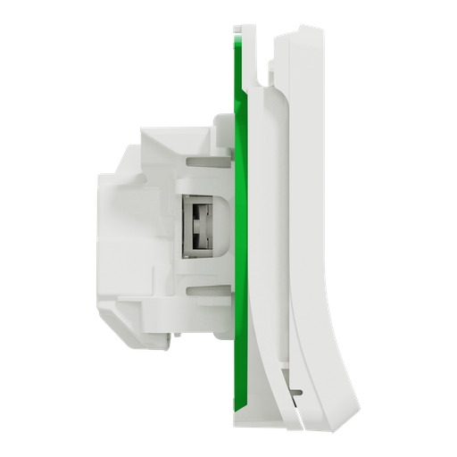 [SCHMUR39133] Mureva Styl - Prise courant 2P+T - composable - IP55 IK08 - connex auto - blanc