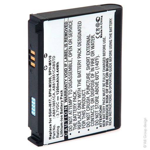 [ENIGML90461] Blister(s) x 1 Batterie téléphone portable pour Samsung 3.7V 1200mAh