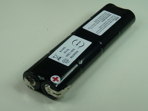 [ENIMGN0758] Pack(s) Batterie eclairage secours 8x SC 8S1P ST5 9.6V 1600mAh Cosse