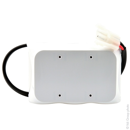 [ENIMGN9008] Unité(s) Batterie eclairage secours 3xD ST1+ Backplate + AMP 3.6V 4Ah