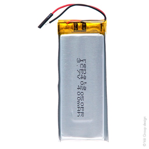 [ENIARL7302] Batterie(s) Batterie Li-Po 1S1P ICP402050PR + PCM UN38.3 3.7V 420mAh fils