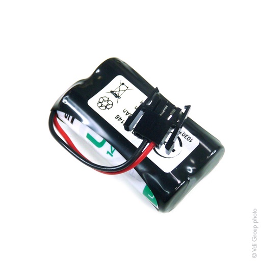 [ENIMGL00146] Pack(s) Batterie lithium 2x AA 1S2P ST1 3.6V 4.8Ah FC