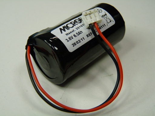 [ENIPCL00111] Batterie(s) Batterie lithium ER26500M C 3.6V 6.5Ah JST