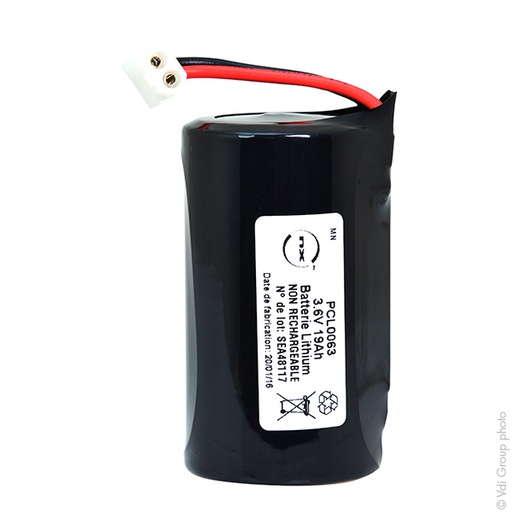 [ENIPCL0063] Pack(s) Batterie lithium SL-2780 D 3.6V 19Ah Molex