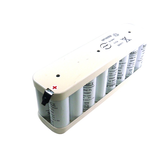 [ENIMFN0062] Pack(s) Batterie Nicd 15x F VRE 5S3P ST2 6V 24Ah Cosse