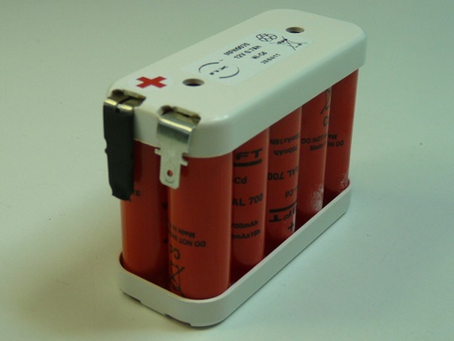 [ENIMFN0070] Batterie(s) Batterie Nicd 10x AA VRE ST2 12V 700mAh FAST