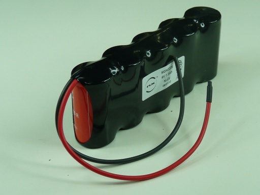 [ENIMGN0226] Pack(s) Batterie Nicd 5x SC VRE 5S1P ST1 6V 1.6Ah F150