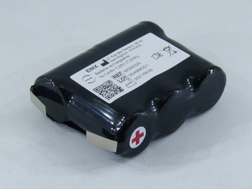 [ENIMGN0333] Pack(s) Batterie médicale rechargeable HEINE OPHTALMOSCOPE 6V 1200mAh T2