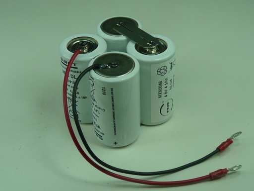 [ENIMXN0046] Pack(s) Batterie Nicd 4x D 4S1P ST2 4.8V 4500mAh Cosse