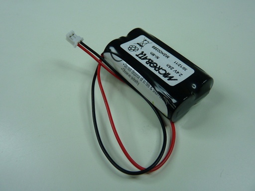 [ENIMGH00399] Pack(s) Batterie Nimh 2x AA NX 2S1P ST1 2.4V 2000mAh PHR-2