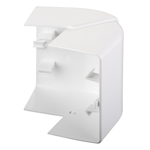 [SCHISM10202P] OptiLine 45 goulotte pvc blanc polaire 95 x 55 mm - angle extérieur