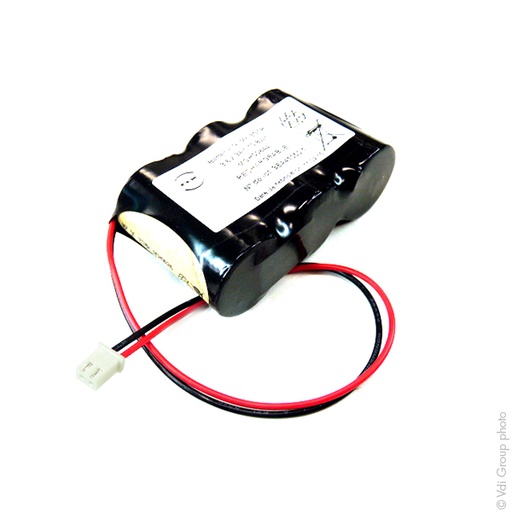 [ENIMGH00644] Pack(s) Batterie Nimh 3x SC 3S1P ST1 F200 3.6V 2.2Ah JST
