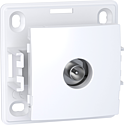 [SCHALB61311P] Alréa, Prise TV simple mâle blindée, 1 sortie, blanc polaire
