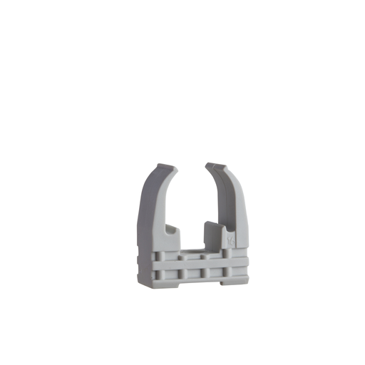 [SCHENN45120] Mureva FIX - Clip à tube standard pour conduits Ø20 mm - Gris