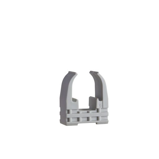 [SCHENN45120] Mureva FIX - Clip à tube standard pour conduits Ø20 mm - Gris