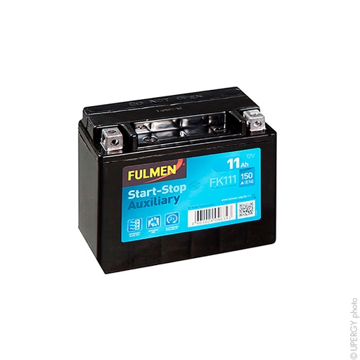 [ENIBPA70108] Batterie(s) Batterie voiture FULMEN Start-Stop Auxiliary FK111/ EK111 12V 11Ah 1