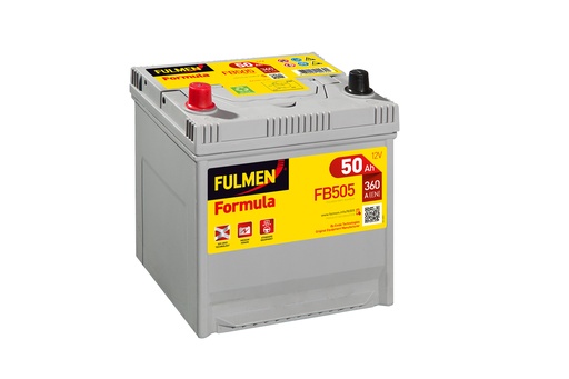 [ENIBPA7019] Batterie(s) Batterie voiture FULMEN Formula FB505 12V 50Ah 360A