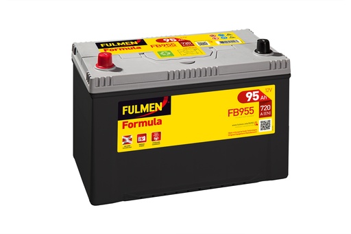 [ENIBPA7088] Batterie(s) Batterie voiture FULMEN Formula FB955 12V 95Ah 720A