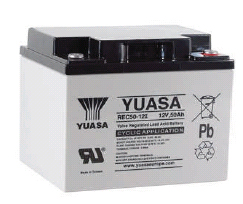 [ENIAMP92145] Batterie(s) Batterie plomb AGM YUASA REC50-12 12V 50Ah M5-F