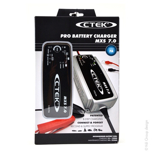 [ENICEP1H54] Unité(s) Chargeur plomb CTEK MXS 7.0 12V/7A 230V (Intelligent)