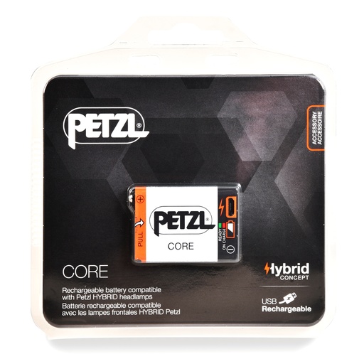 [ENIAML6608] Unité(s) Batterie PETZL ACCU CORE pour TIKKINA, TIKKA, ZIPKA, ACTIK, ACTIK CORE,