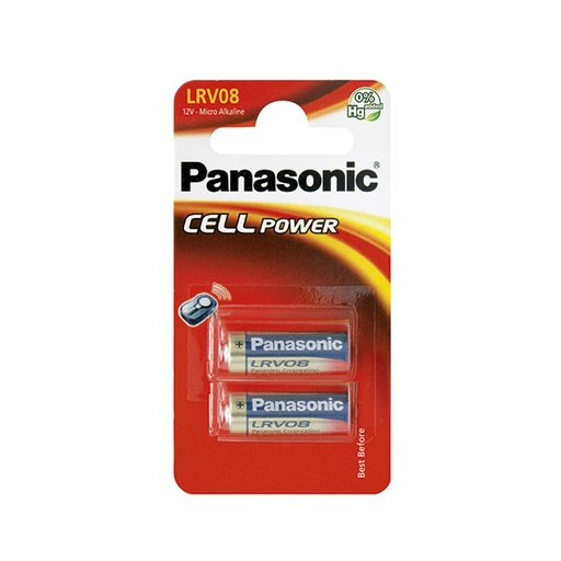 [ENIPCA6451] Blister(s) x 2 Pile alcaline blister x2 Panasonic 23A 12V 33mAh
