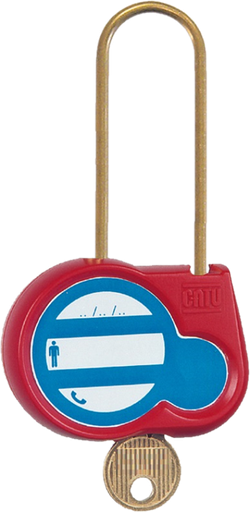 [CATAL240S7777] cadenas de condam. 70mm d.4mm clé identique 7777