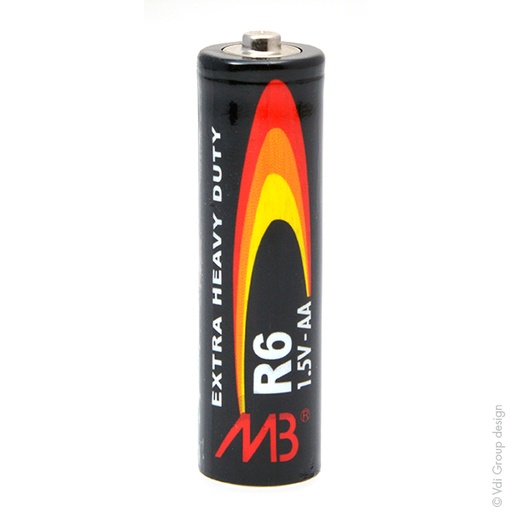[ENIPCS9502] Blister(s) x 10 Pile saline blister x10 MB R6 - AA 1.5V 800mAh