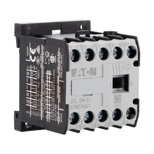 [EAT010343] Contacteur de puissance, 3p+1O, 4kW/400V/AC3