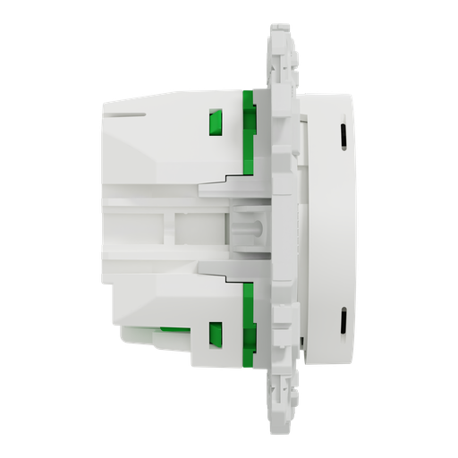[SCHS920502] Wiser Odace - thermostat connecté filaire 2A zigbee - blanc craie