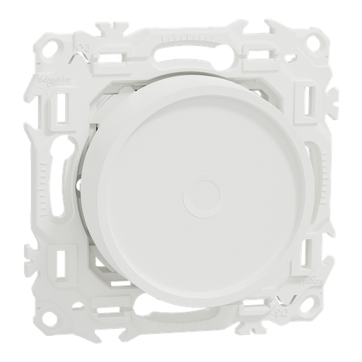 [SCHS920513] Wiser Odace - variateur rotatif connecté 2 ou 3 fils zigbee - blanc craie