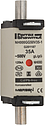 [FEZG201187] Fusible NH000 gG 500VAC 35A pattes isolées Double indicateur