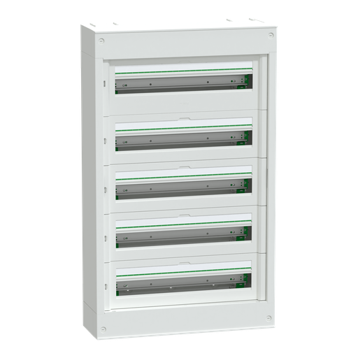 [SCHLVSST524] PrismaSeT S - coffret saillie plastique & métal 5 rangées 24 modules