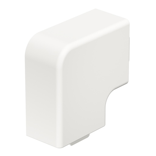 [OBO6192793] Angle plat 25x40mm Chlorure de polyvinyle blanc pur RAL 9010