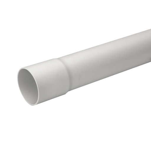 [SCHIMT50663] Mureva Tube - conduit rigide tulipé PVC gris - Ø63mm/3m - au mètre linéaire