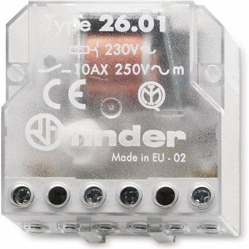 [FID260182300000] Télérupteur de boîte 1NO 10A 230V AC