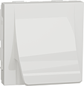 [SCHNU386218] Unica - sortie de câble - pour câble Ø 6 à 12mm - 2 mod - Blanc - méca seul