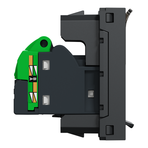 [SCHNU341654] Unica - prise RJ45 simple - cat 6 STP - 1 mod - Anthracite - méca seul