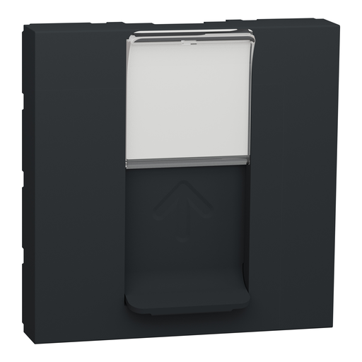 [SCHNU941154] Unica - prise pour 1 RJ45 S-One - 2 mod - Anthracite - méca seul