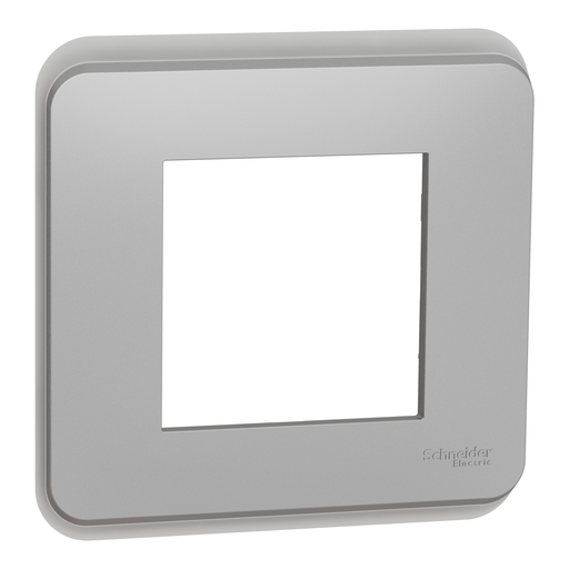 [SCHNU400230] Unica Pro - plaque de finition - Alu - 1 poste