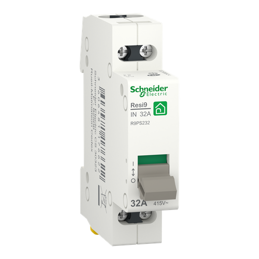 [SCHR9PS232] Resi9 - interrupteur - 2P - 32A - 2NO - 250VCA
